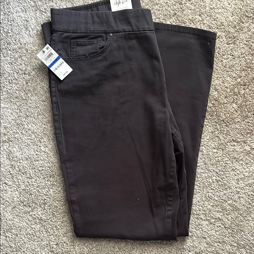 Straight leg jeans by Style & Co. New With Tags, Grey.